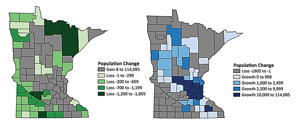 Census Report Shows Minnesota Population Growth In Metro Area News   Maps 